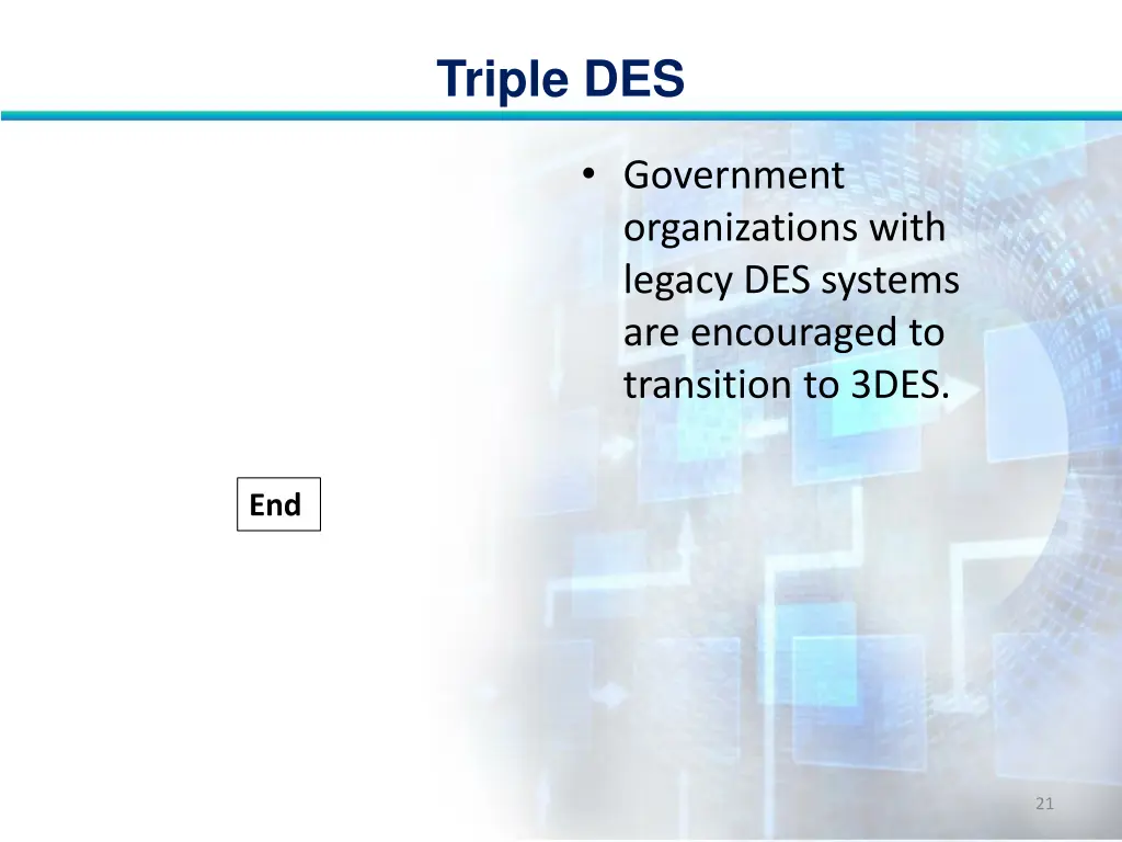 triple des 20