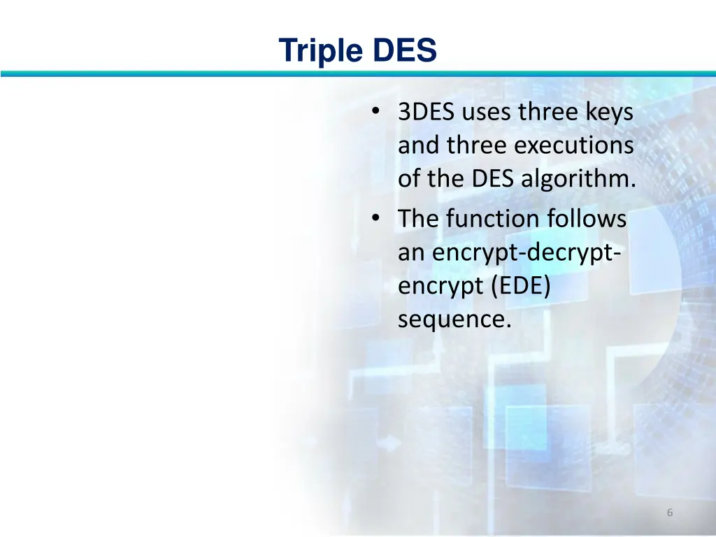 triple des 5