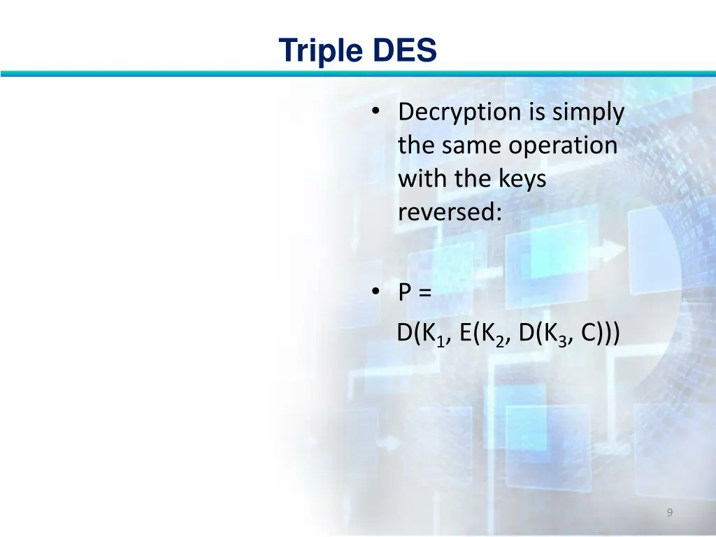 triple des 8