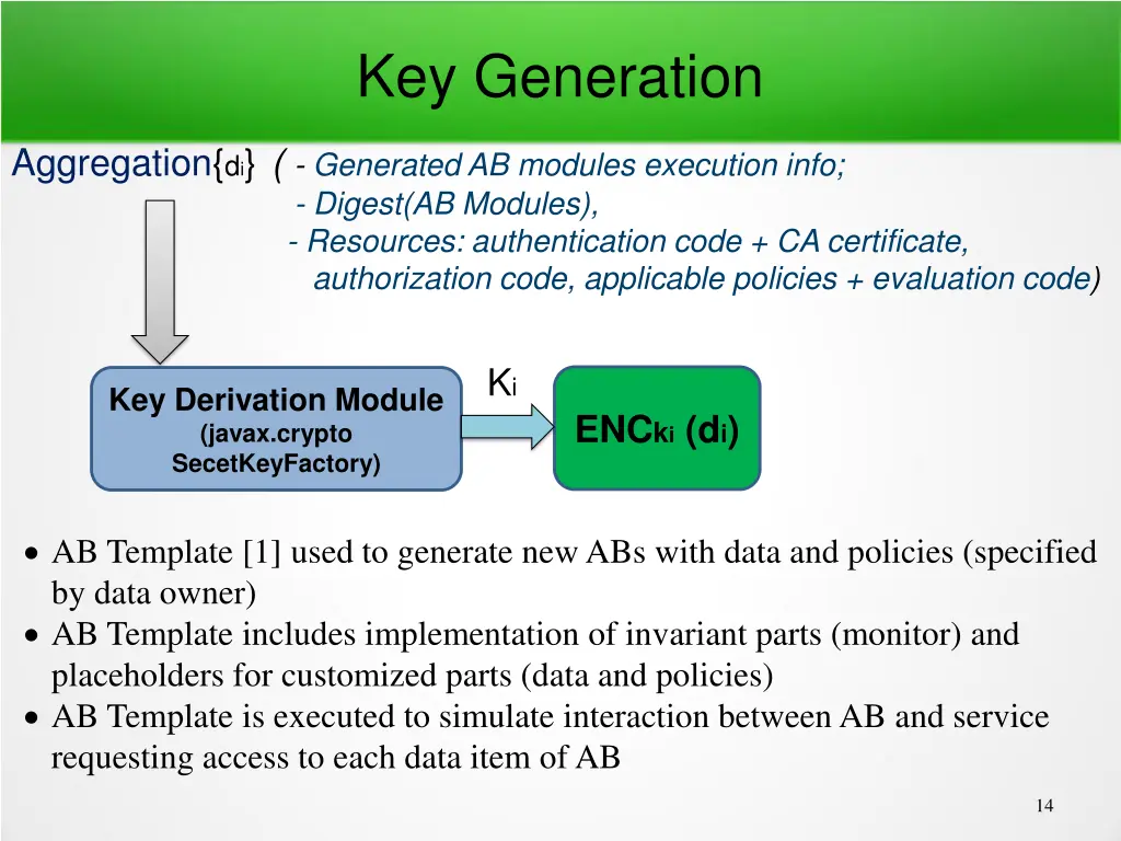 key generation