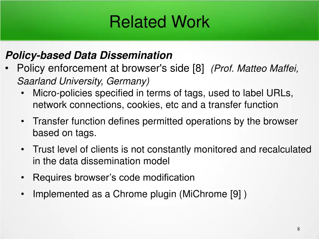 related work