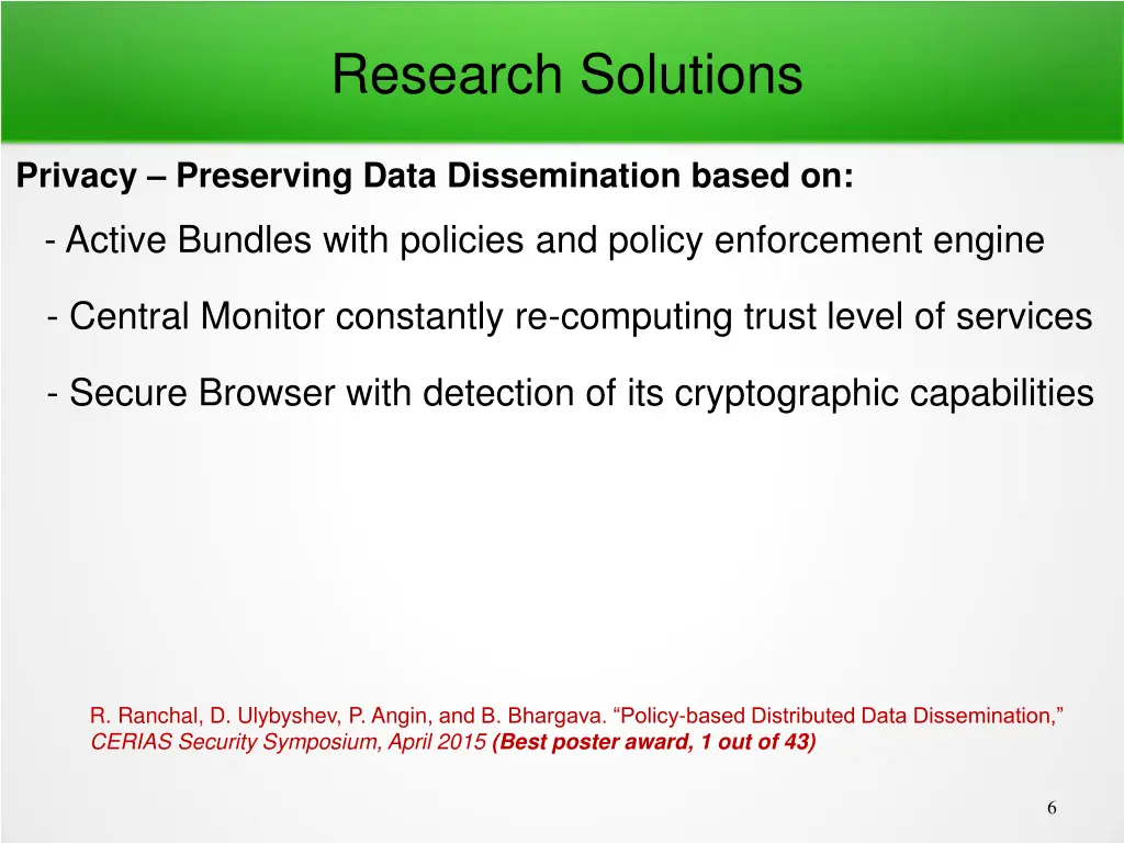 research solutions