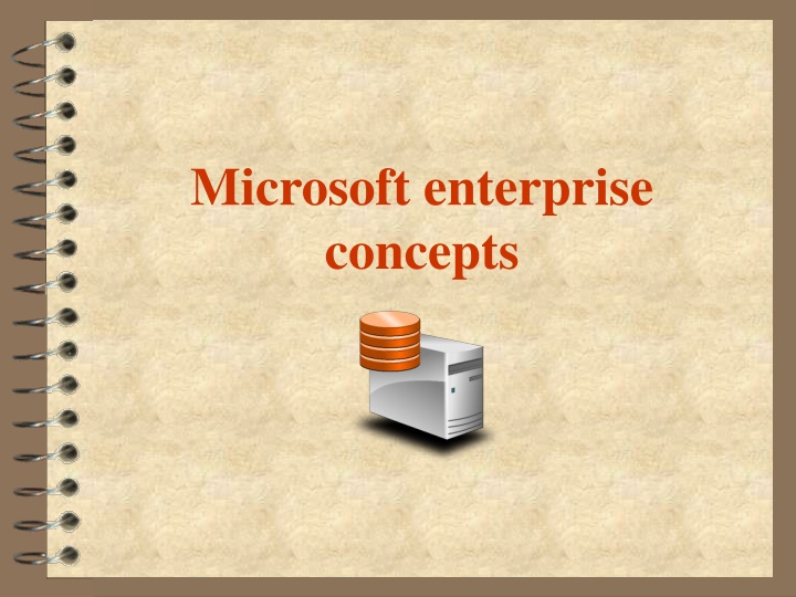 microsoft enterprise concepts