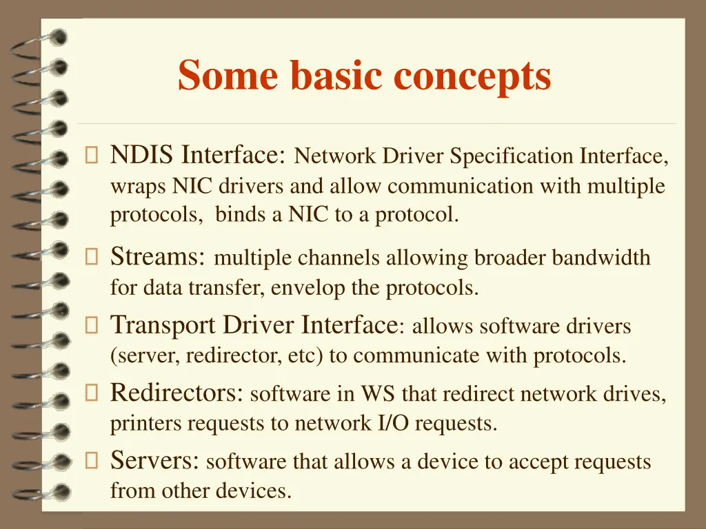 some basic concepts