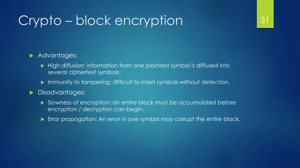crypto block encryption