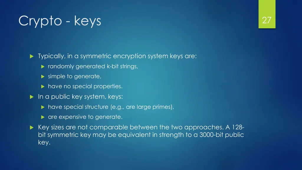 crypto keys