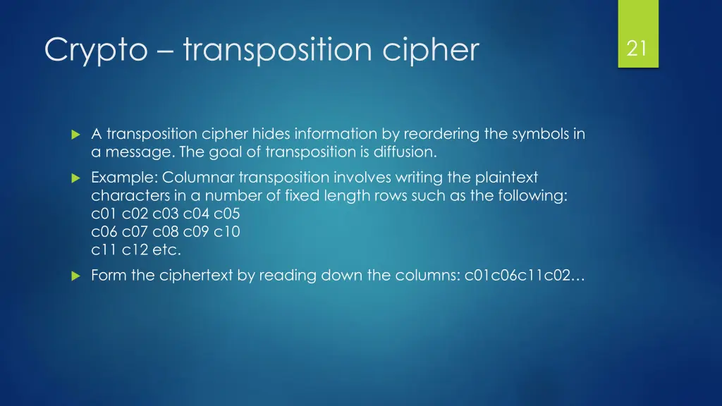crypto transposition cipher