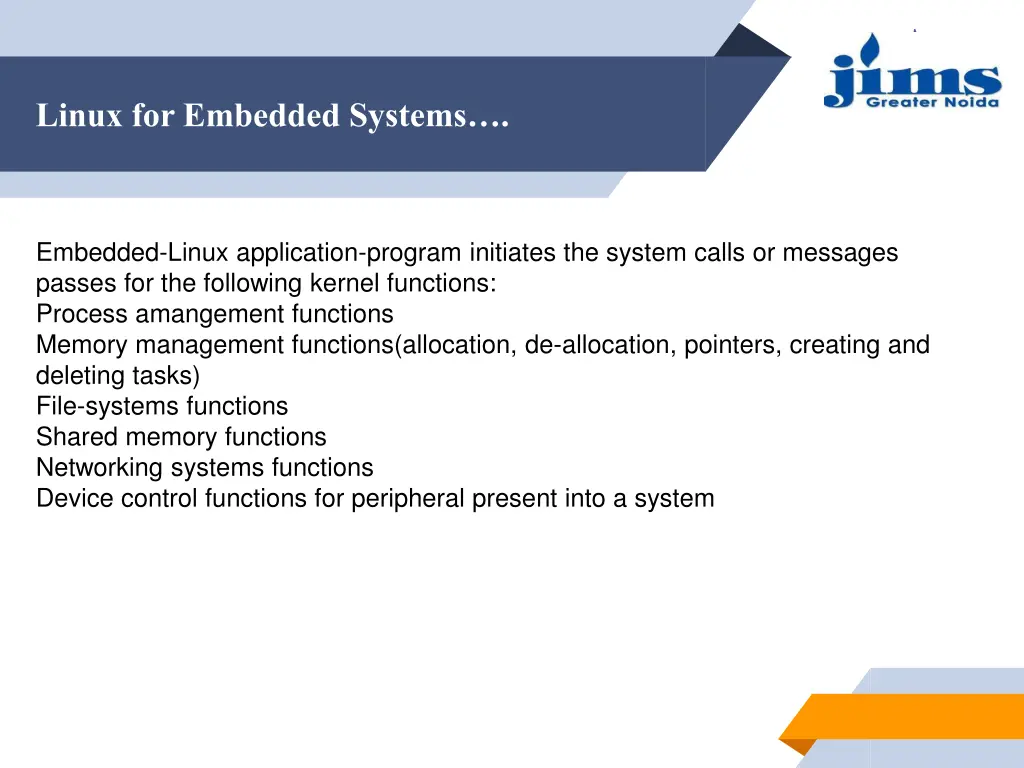 linux for embedded systems 1