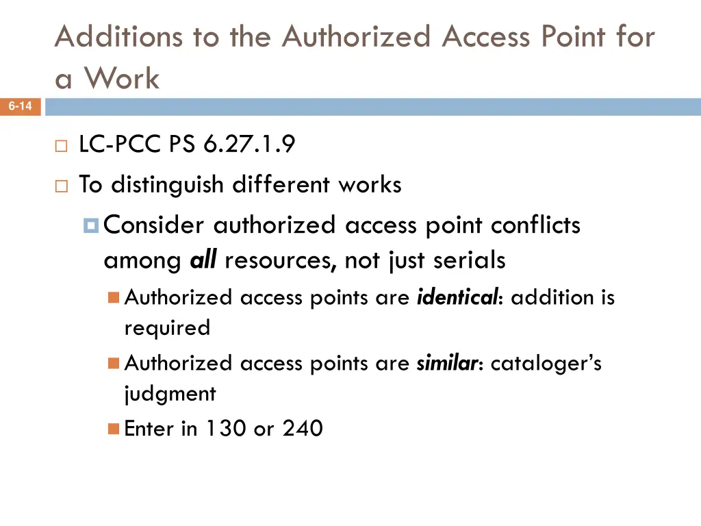 additions to the authorized access point