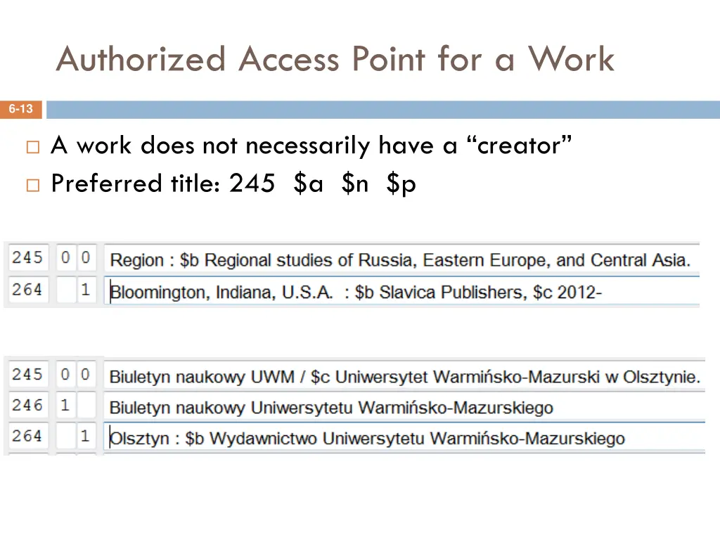 authorized access point for a work 1