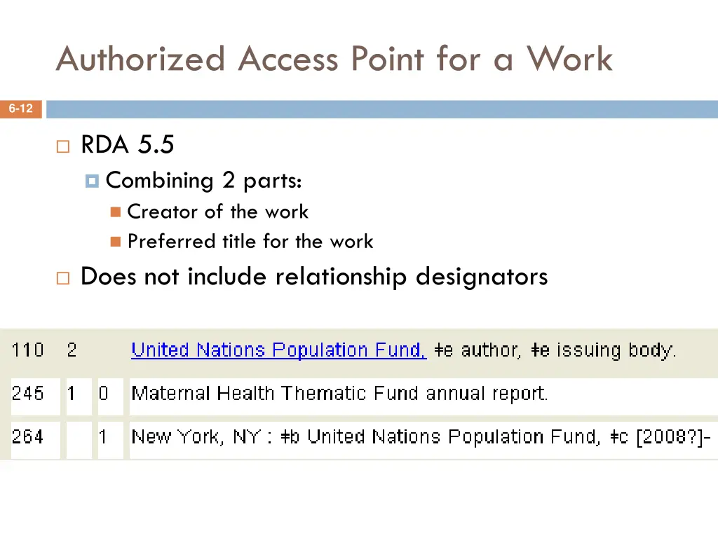 authorized access point for a work
