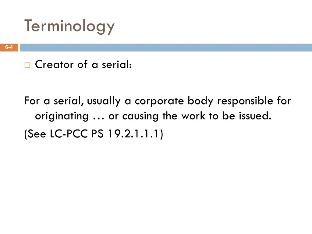 terminology 1