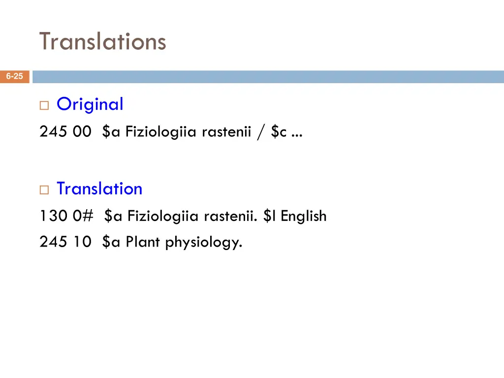 translations
