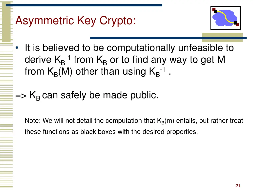 asymmetric key crypto 1