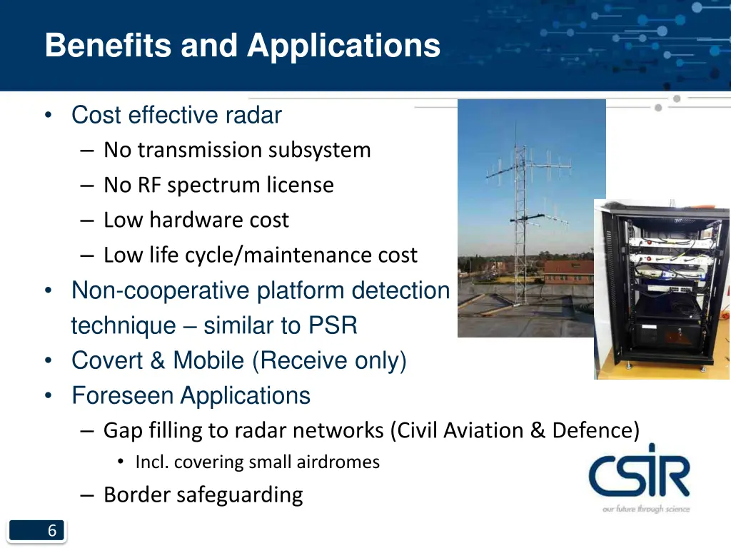 benefits and applications