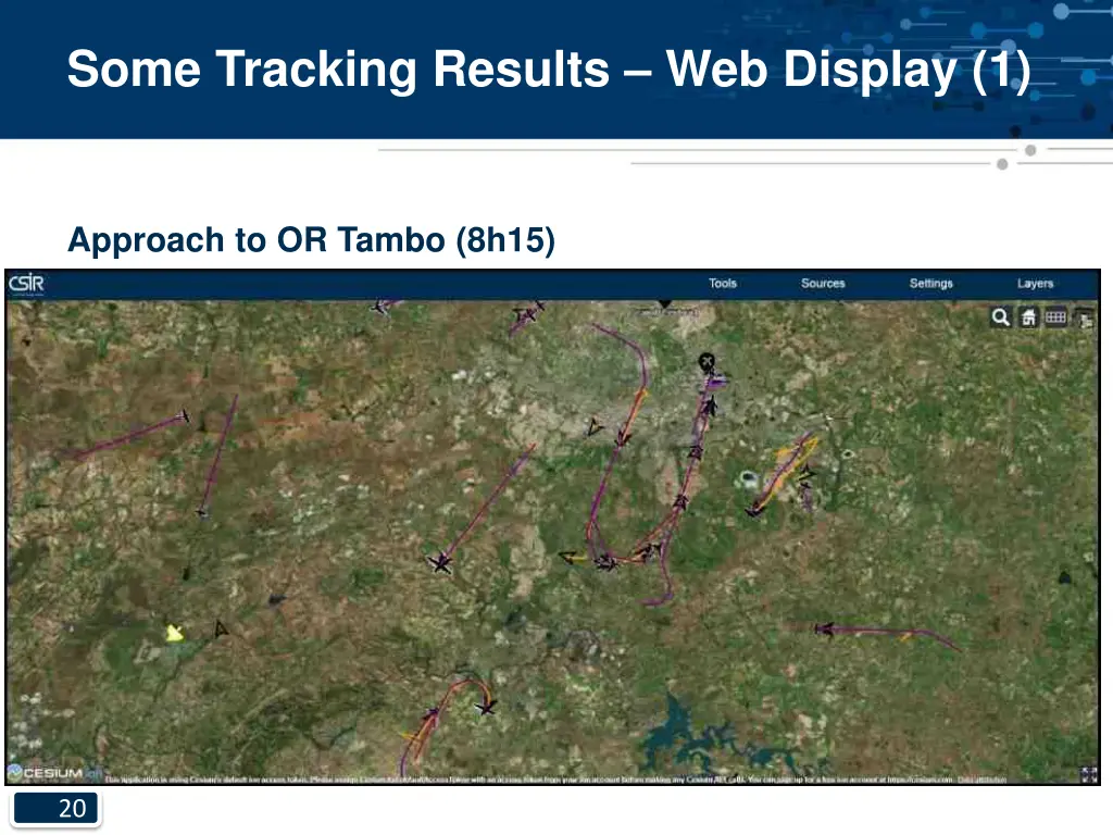 some tracking results web display 1