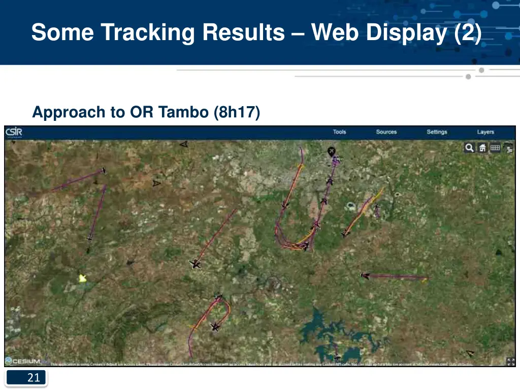 some tracking results web display 2