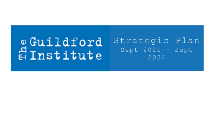 strategic plan sept 2021 sept 2024