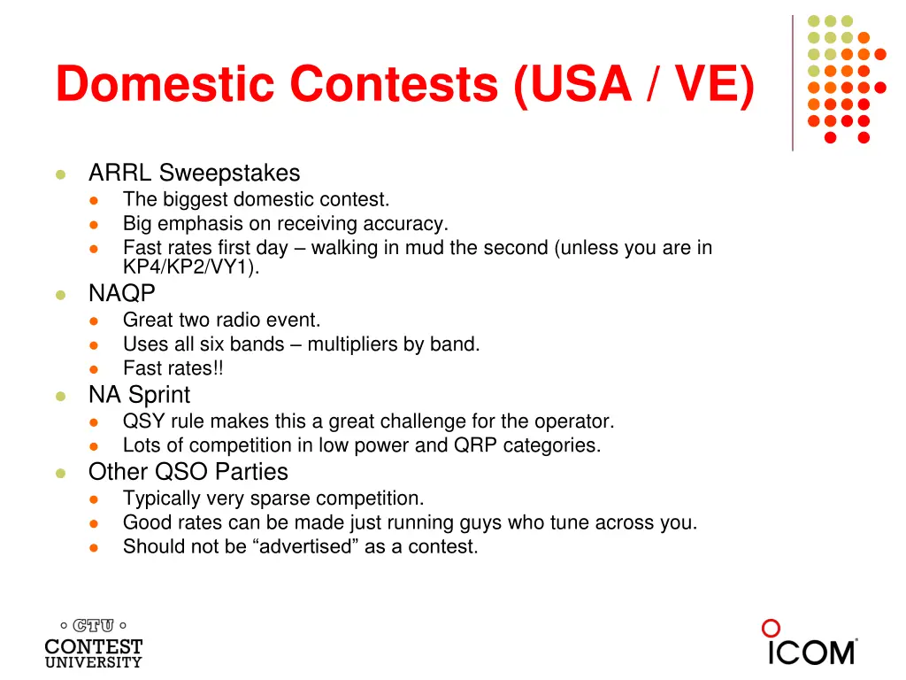domestic contests usa ve