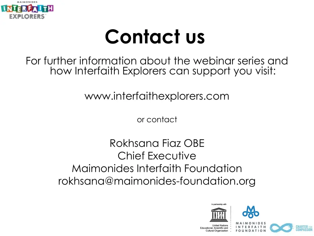contact us