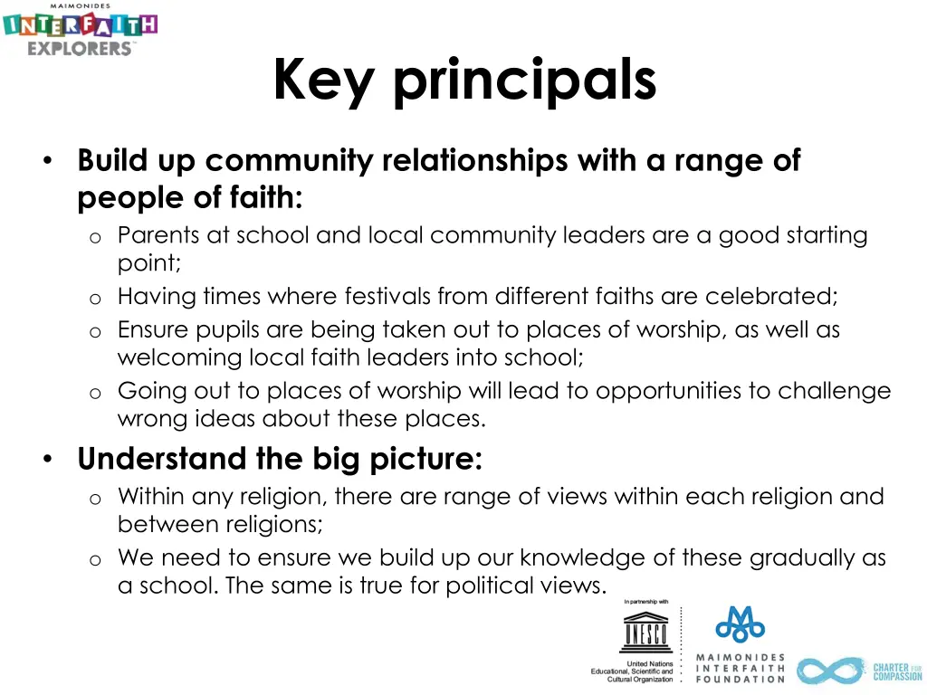 key principals