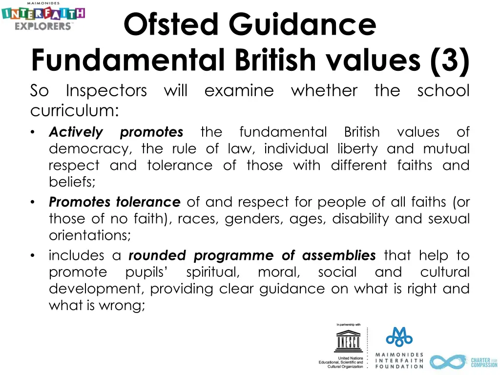 ofsted guidance fundamental british values 1