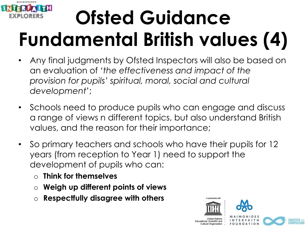 ofsted guidance fundamental british values 4