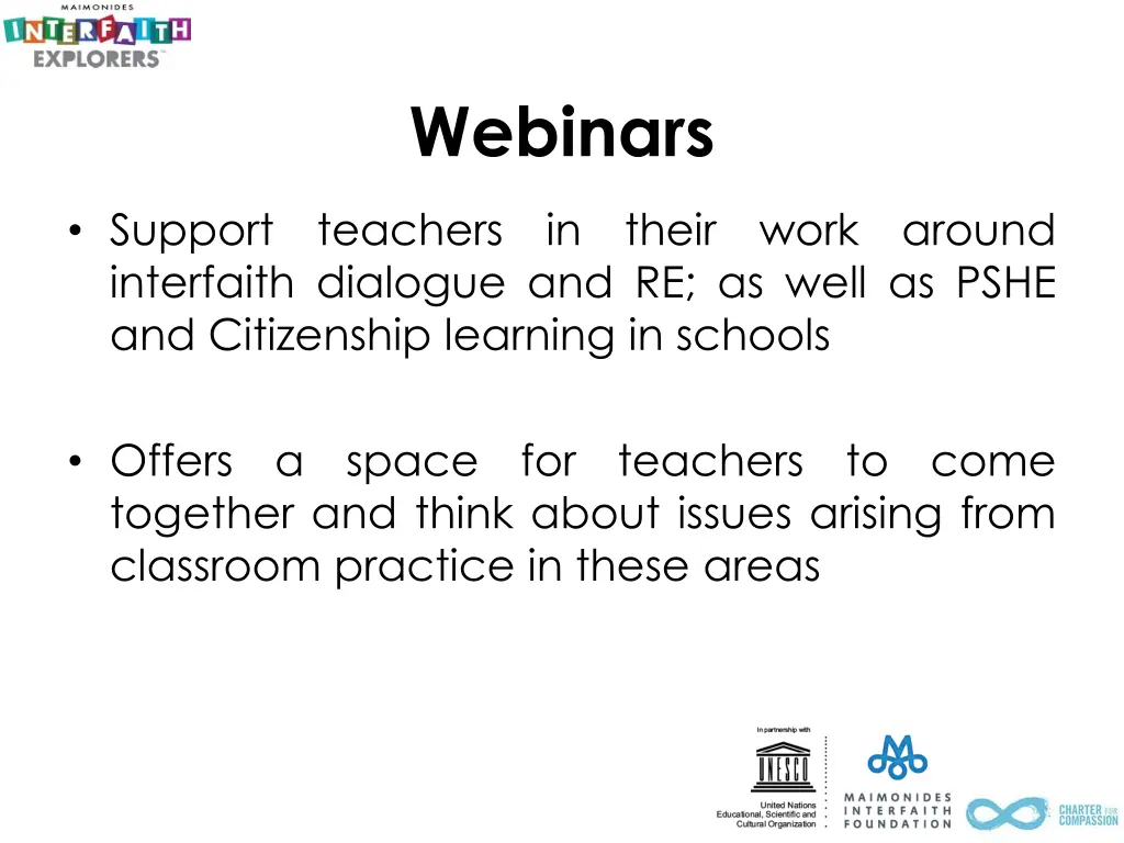 webinars