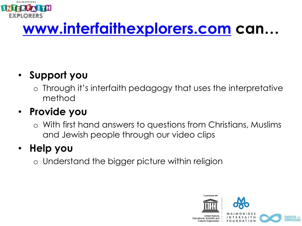 www interfaithexplorers com can