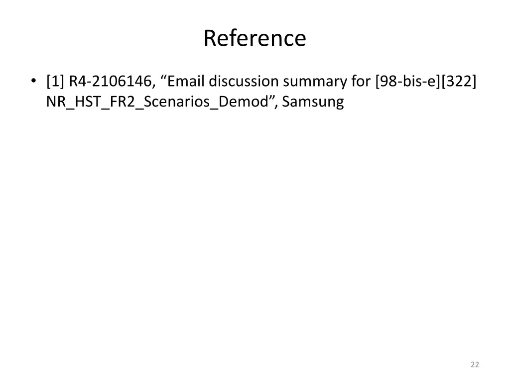 reference