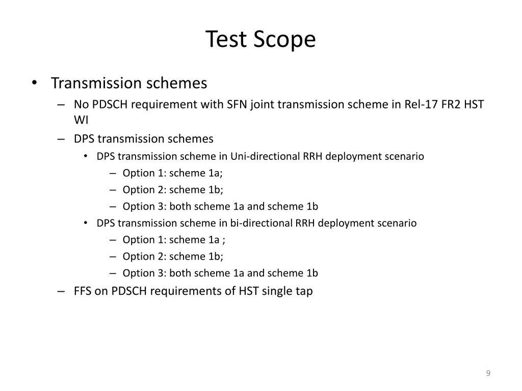 test scope 1