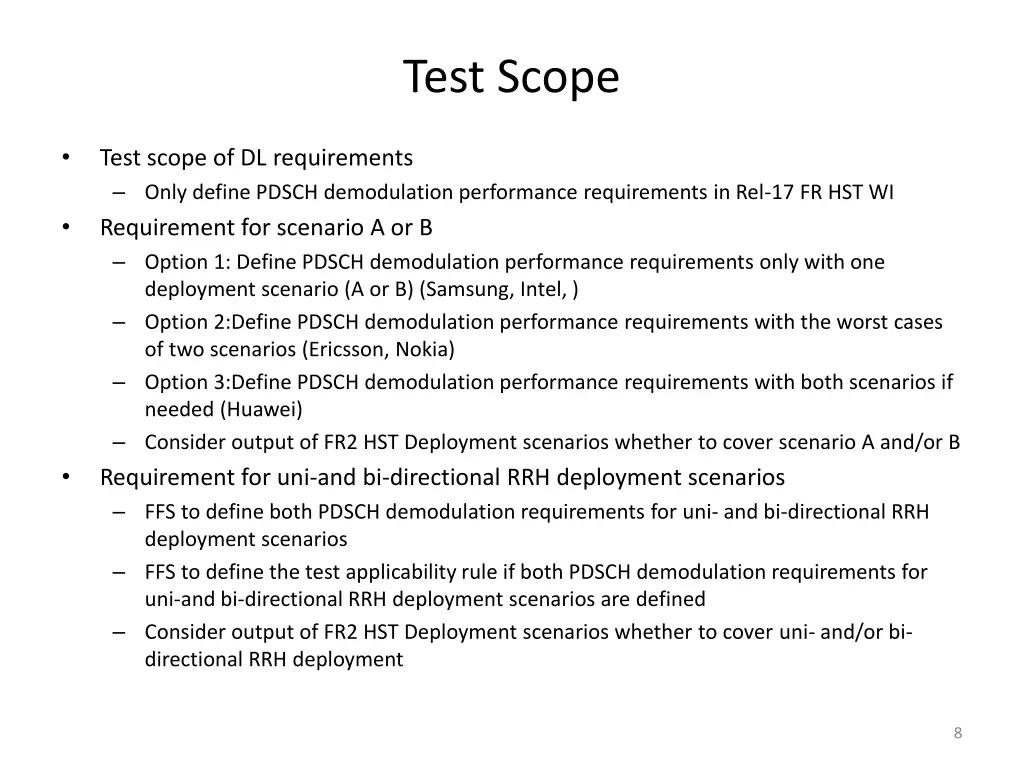test scope