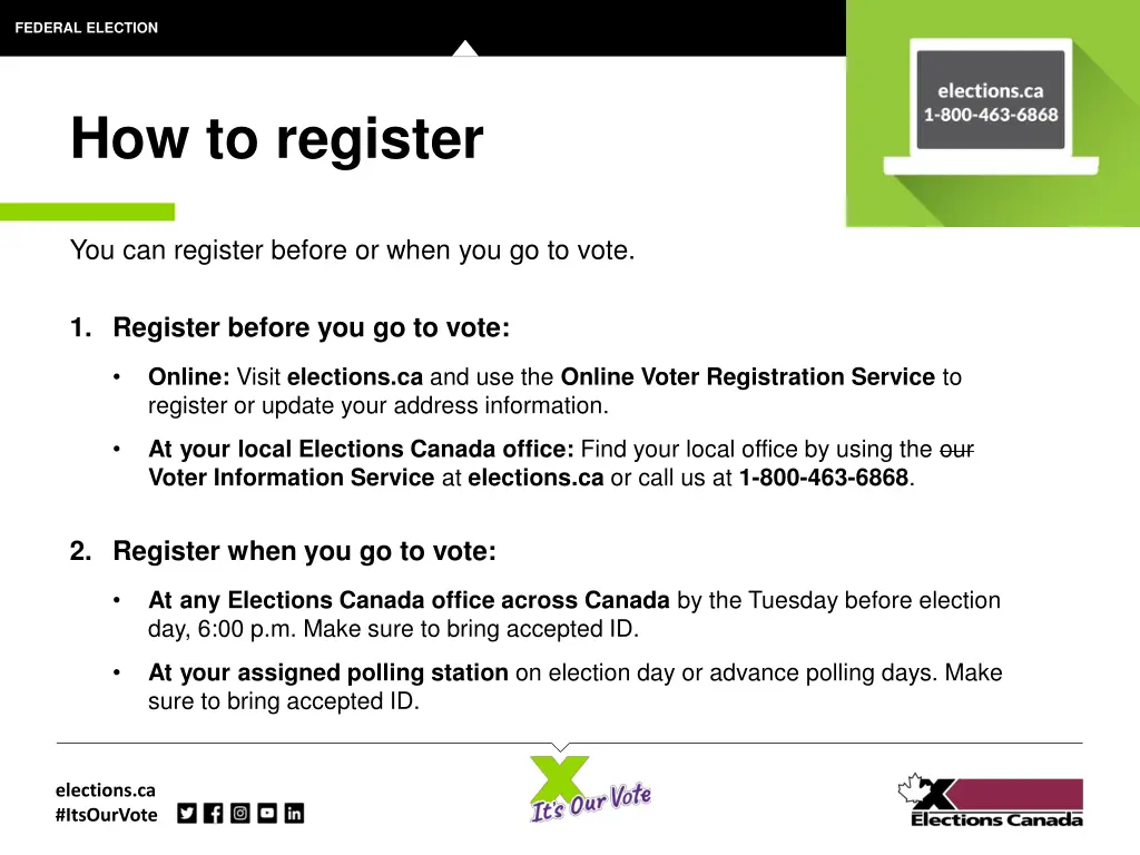 federal election 6