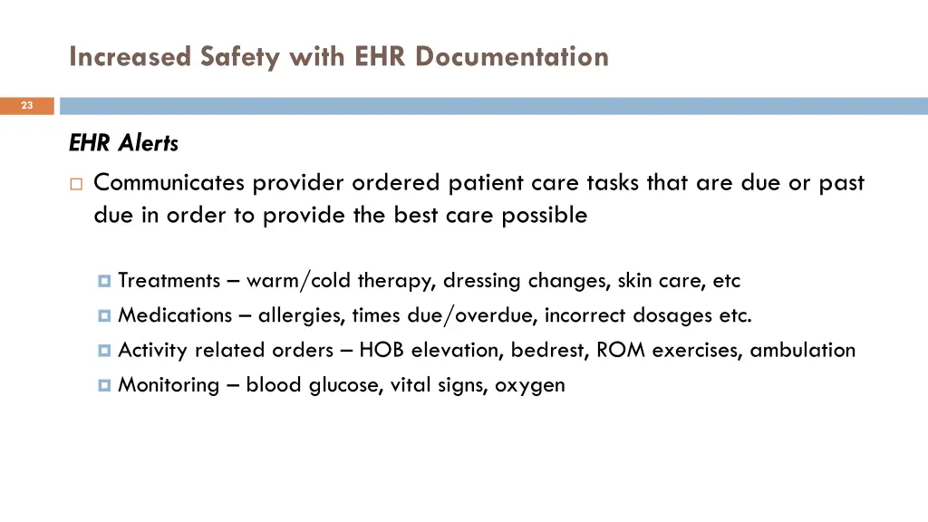 increased safety with ehr documentation 1