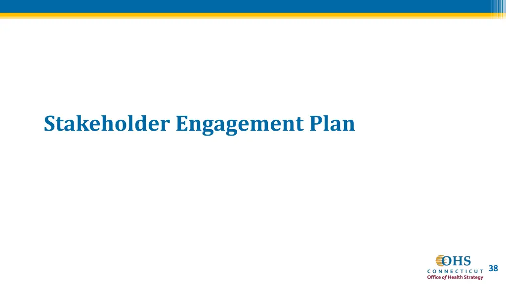 stakeholder engagement plan
