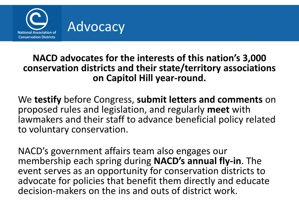 advocacy