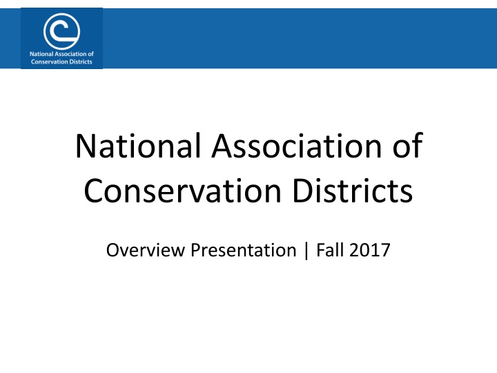 national association of conservation districts