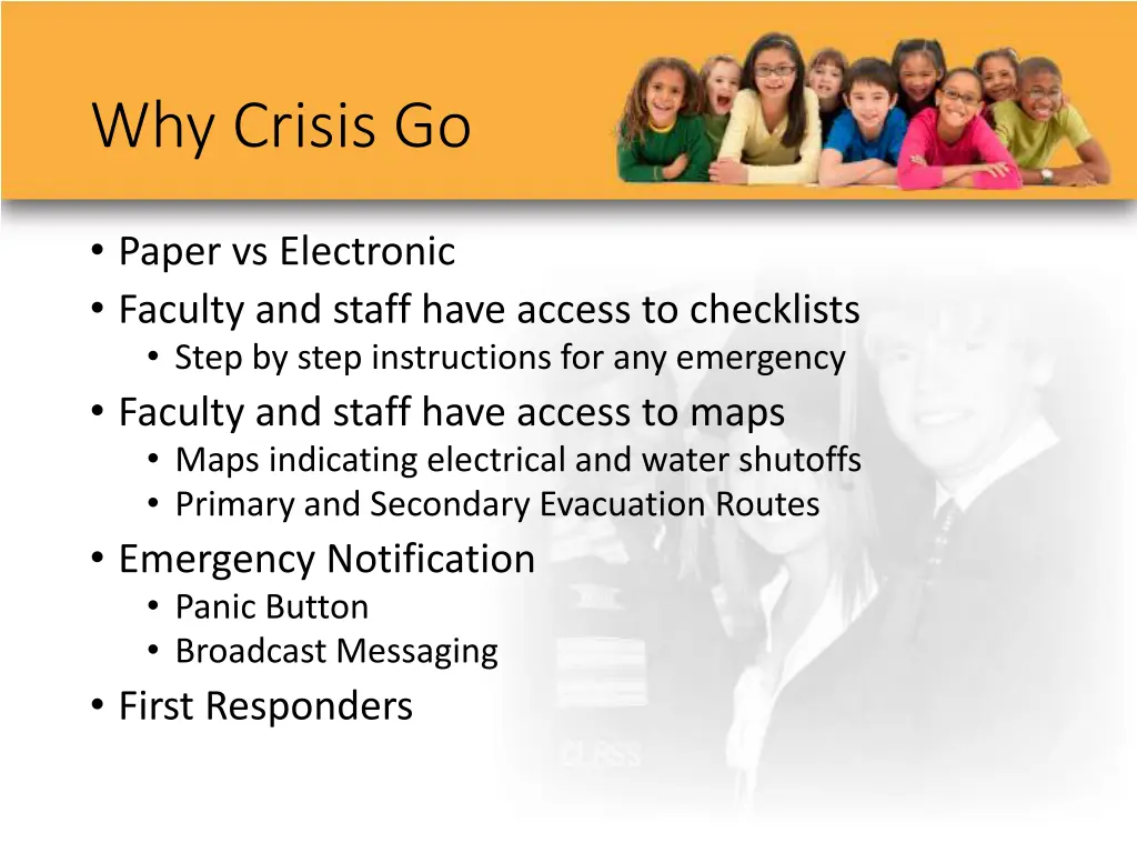 why crisis go