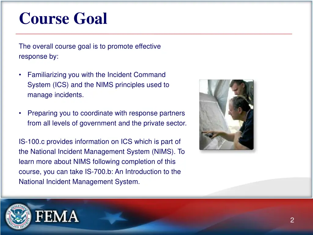 course goal