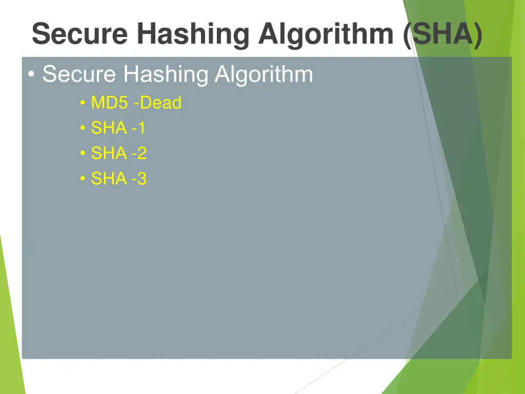 secure hashing algorithm sha secure hashing