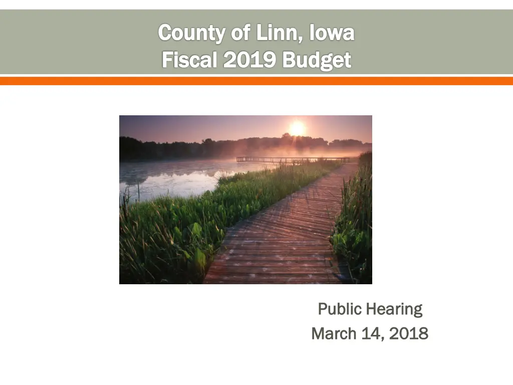 county of linn iowa fiscal 2019 budget