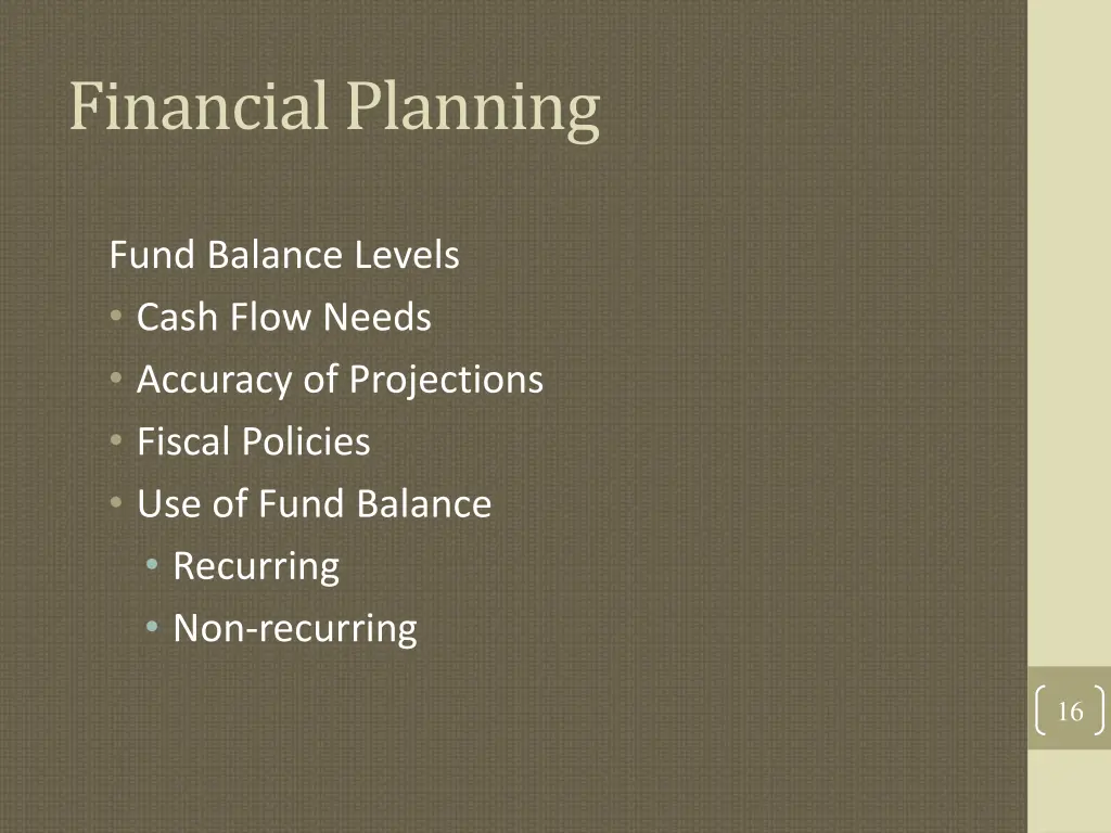 financial planning 10