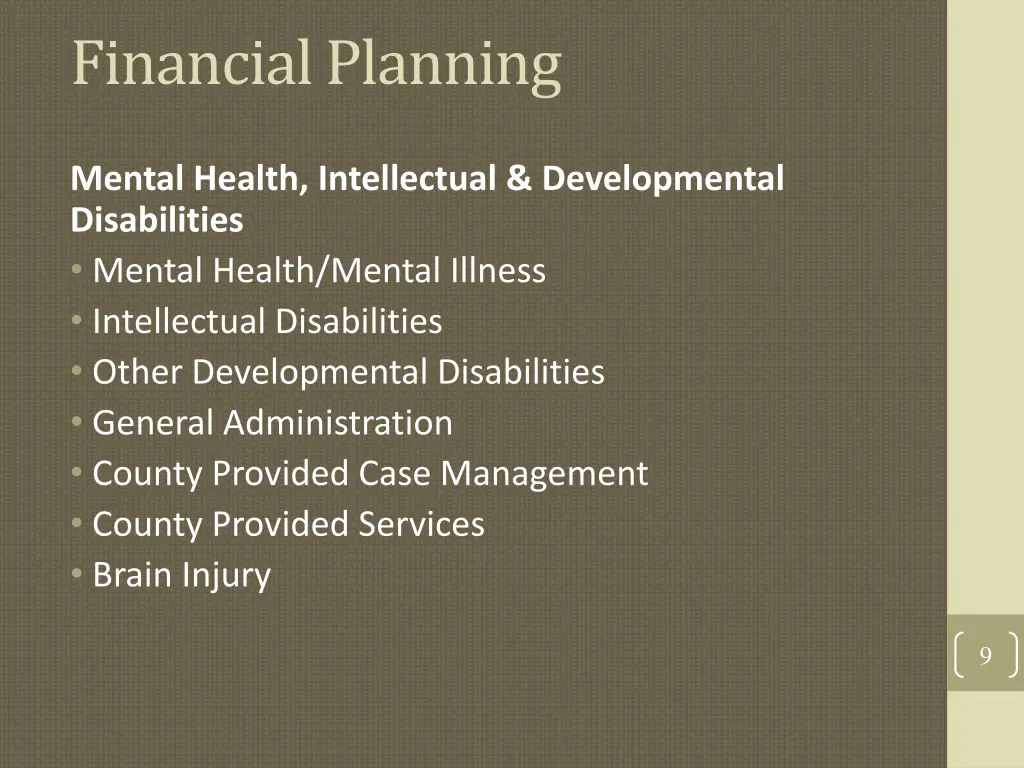 financial planning 3