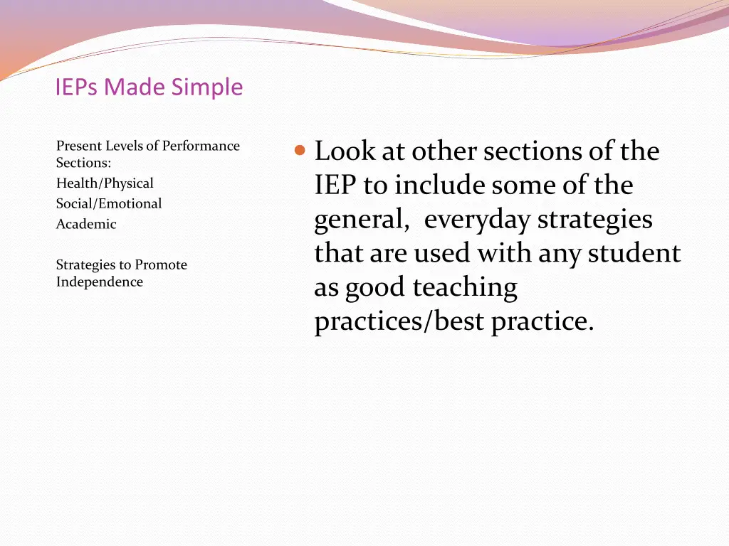 ieps made simple