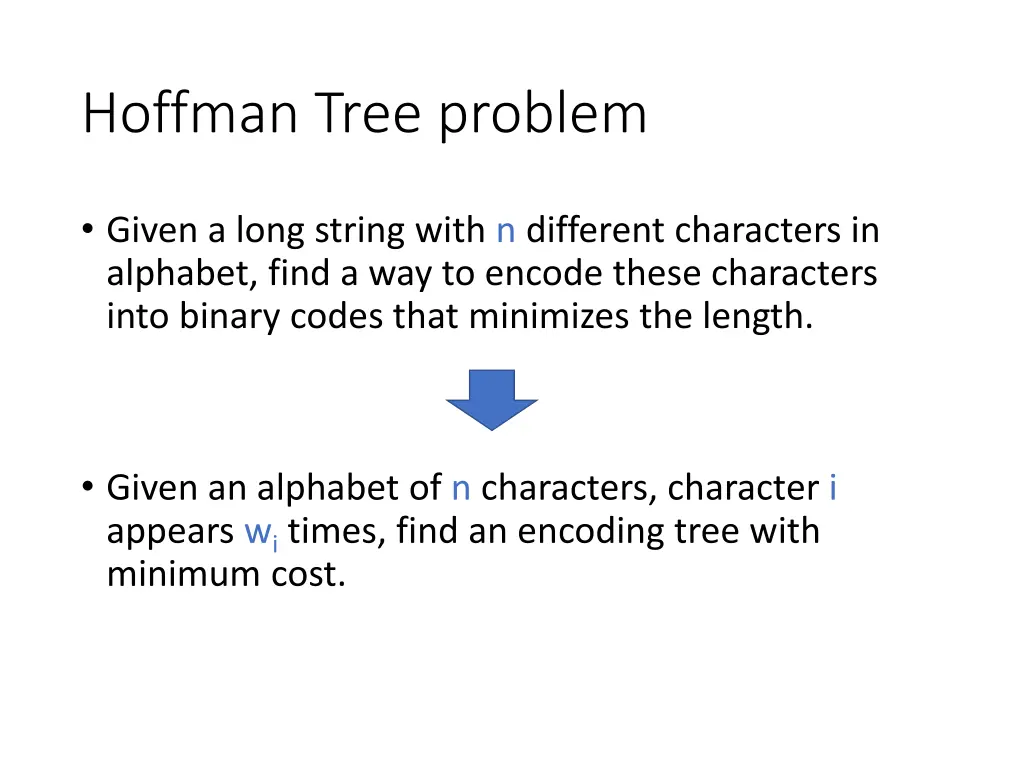 hoffman tree problem