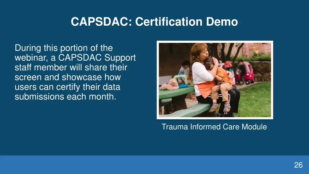 capsdac certification demo