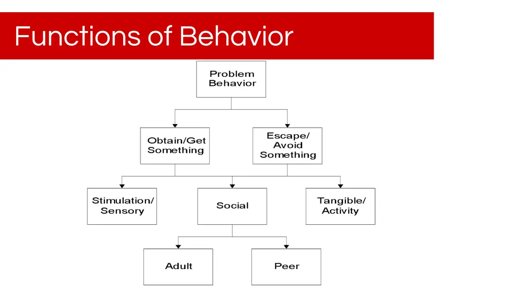 functions of behavior