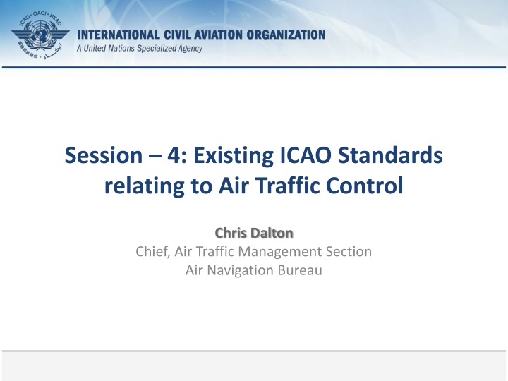 session 4 existing icao standards relating