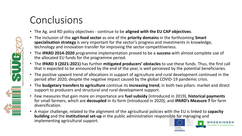 conclusions