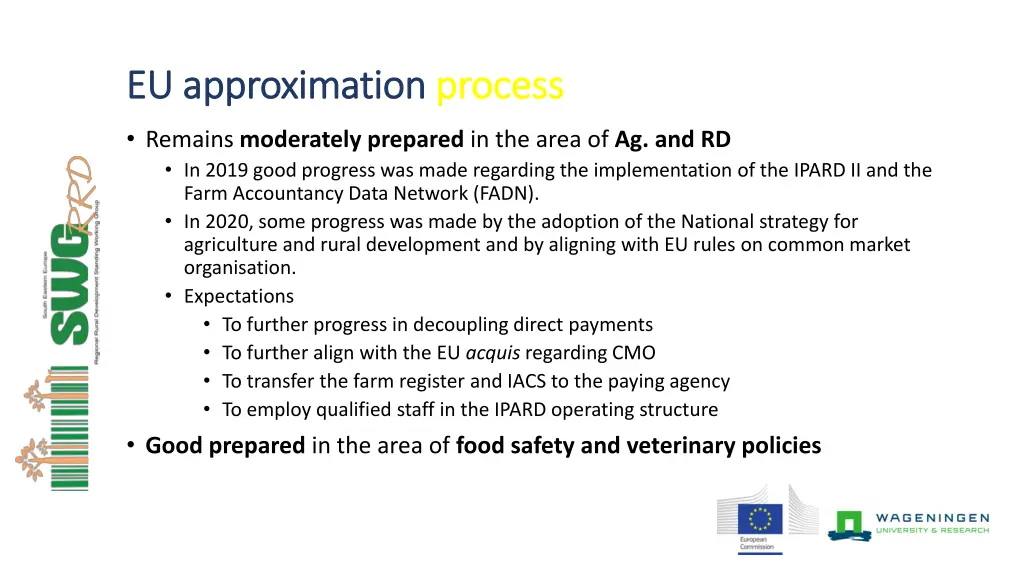 eu approximation eu approximation process